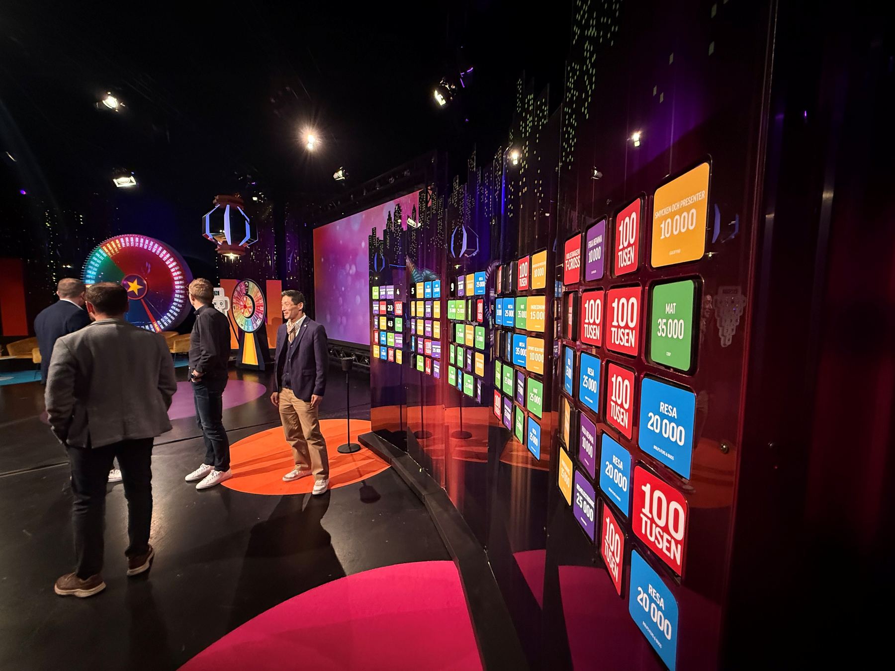 Alliance members visiting the BingoLotto studio in Gothenburg